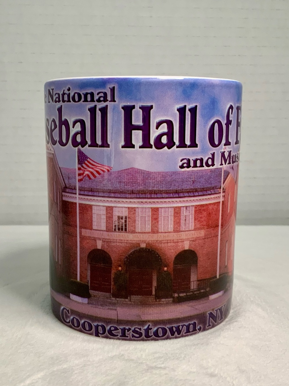 National Baseball Hall Of Fame Mug Souvenir Coffee Cup Cooperstown NY MLB